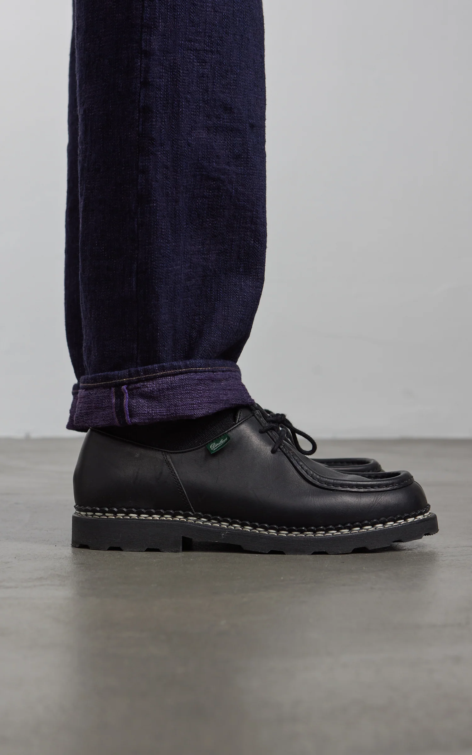 ONI Denim 277-BUMPY Just Right Straight Purple (Murasaki) 17oz - Image 7