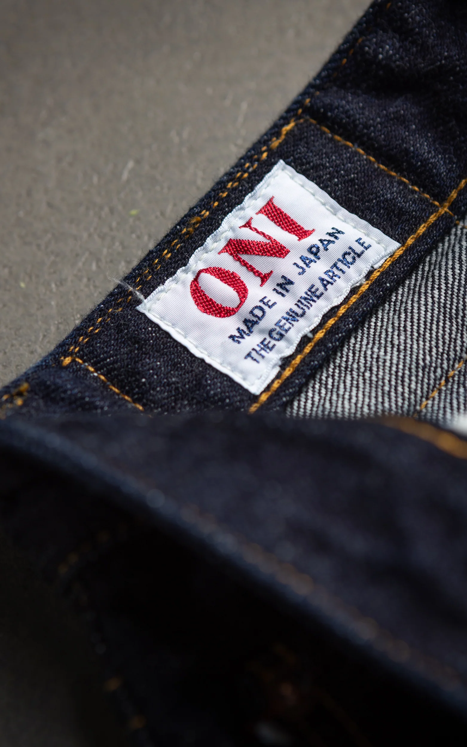 ONI Denim ONI-L700 Ladies Just Right Straight Selvedge Denim Indigo 14oz - Image 7
