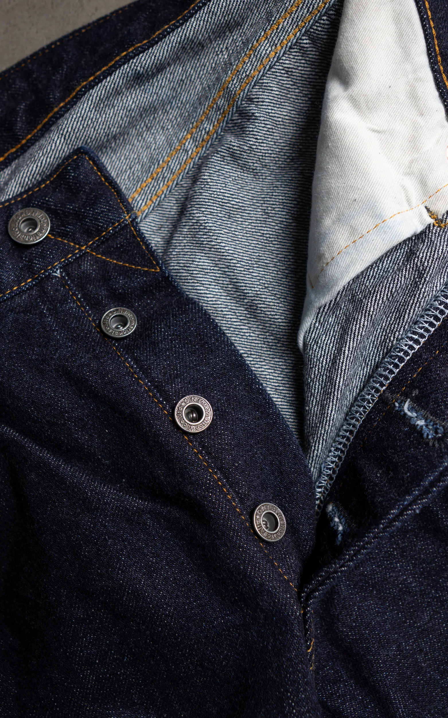 ONI Denim ONI-L700 Ladies Just Right Straight Selvedge Denim Indigo 14oz - Image 9