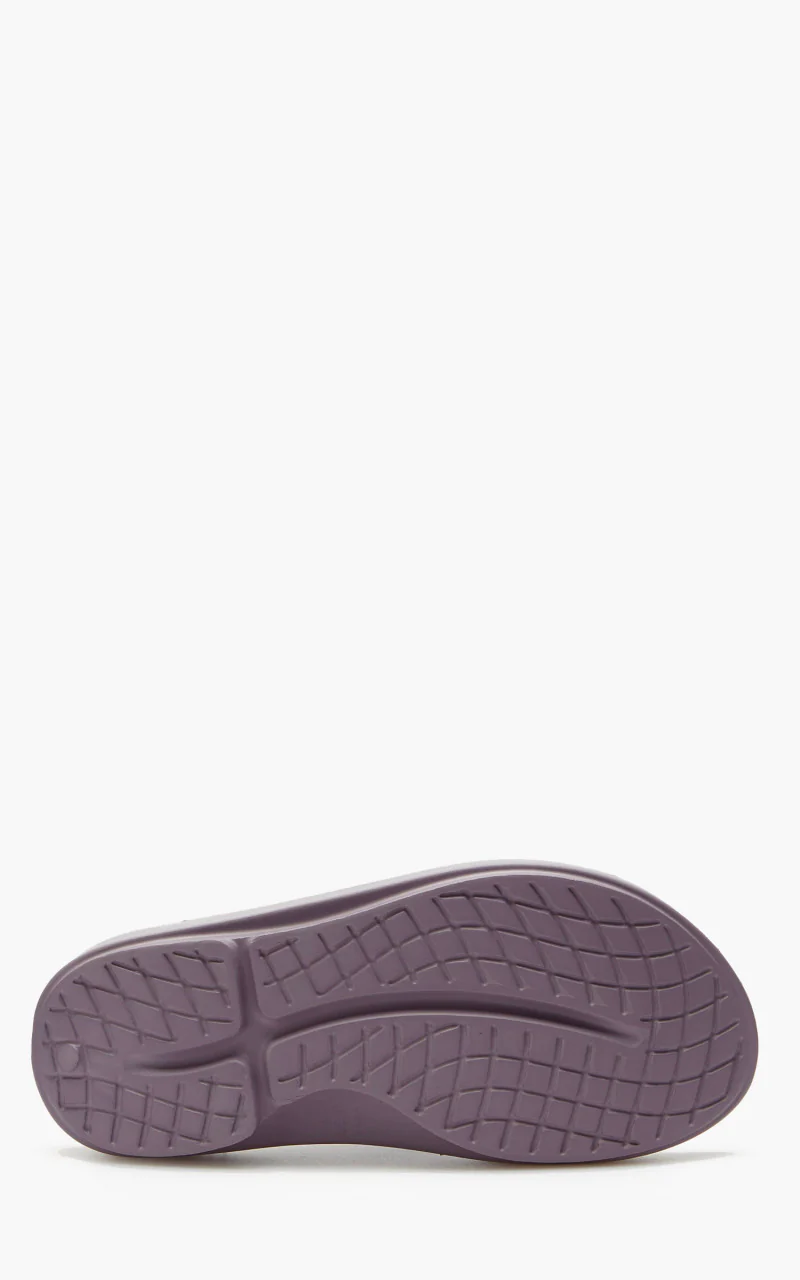 OOFOS Ooahh Slide Sandal Mauve - Image 3