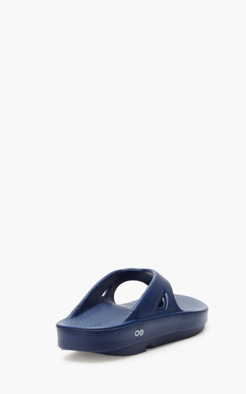 OOFOS Ooriginal Sandal Navy - Image 4