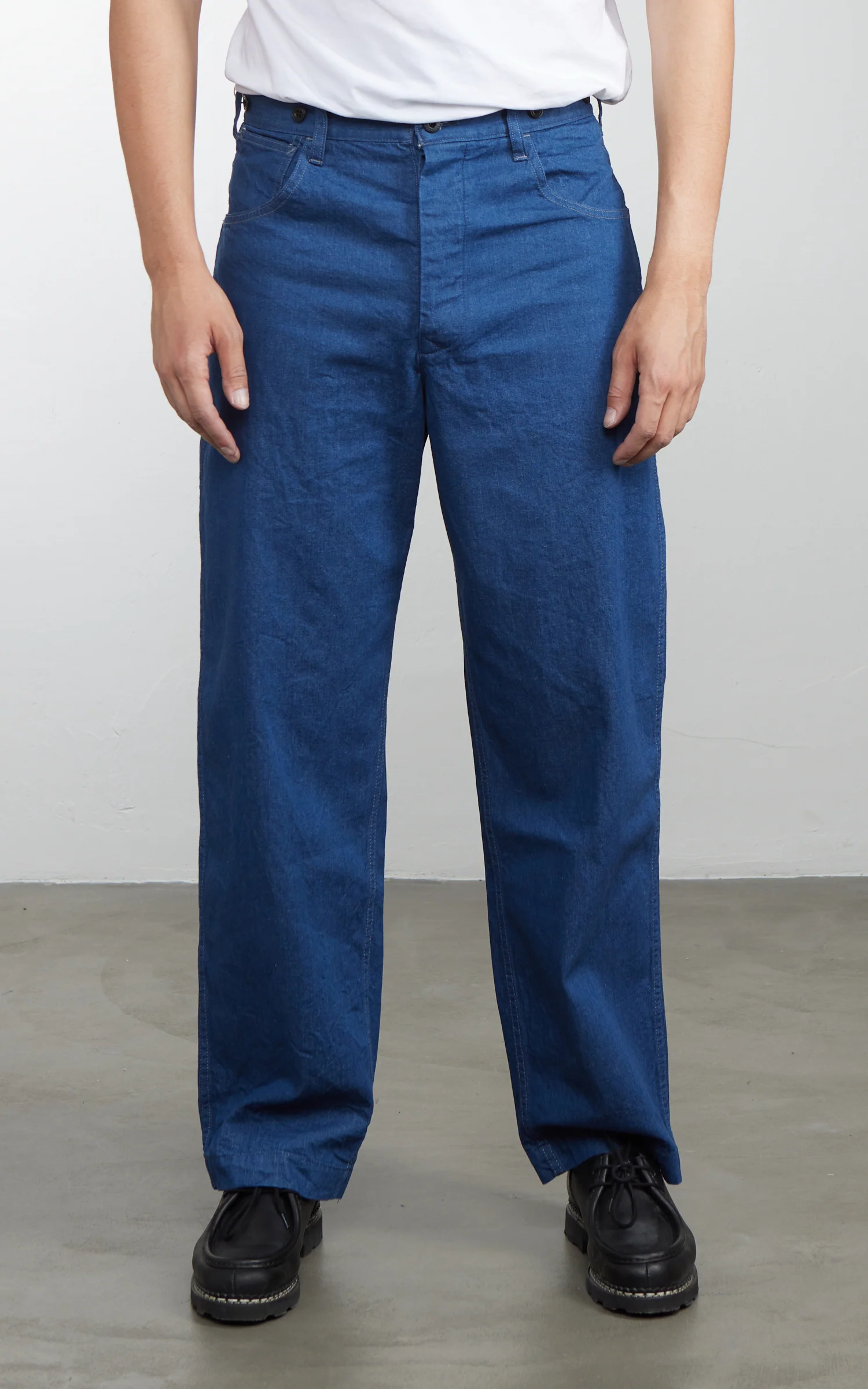 Orgueil OR-1134 Denim Work Pants Indigo - Image 2