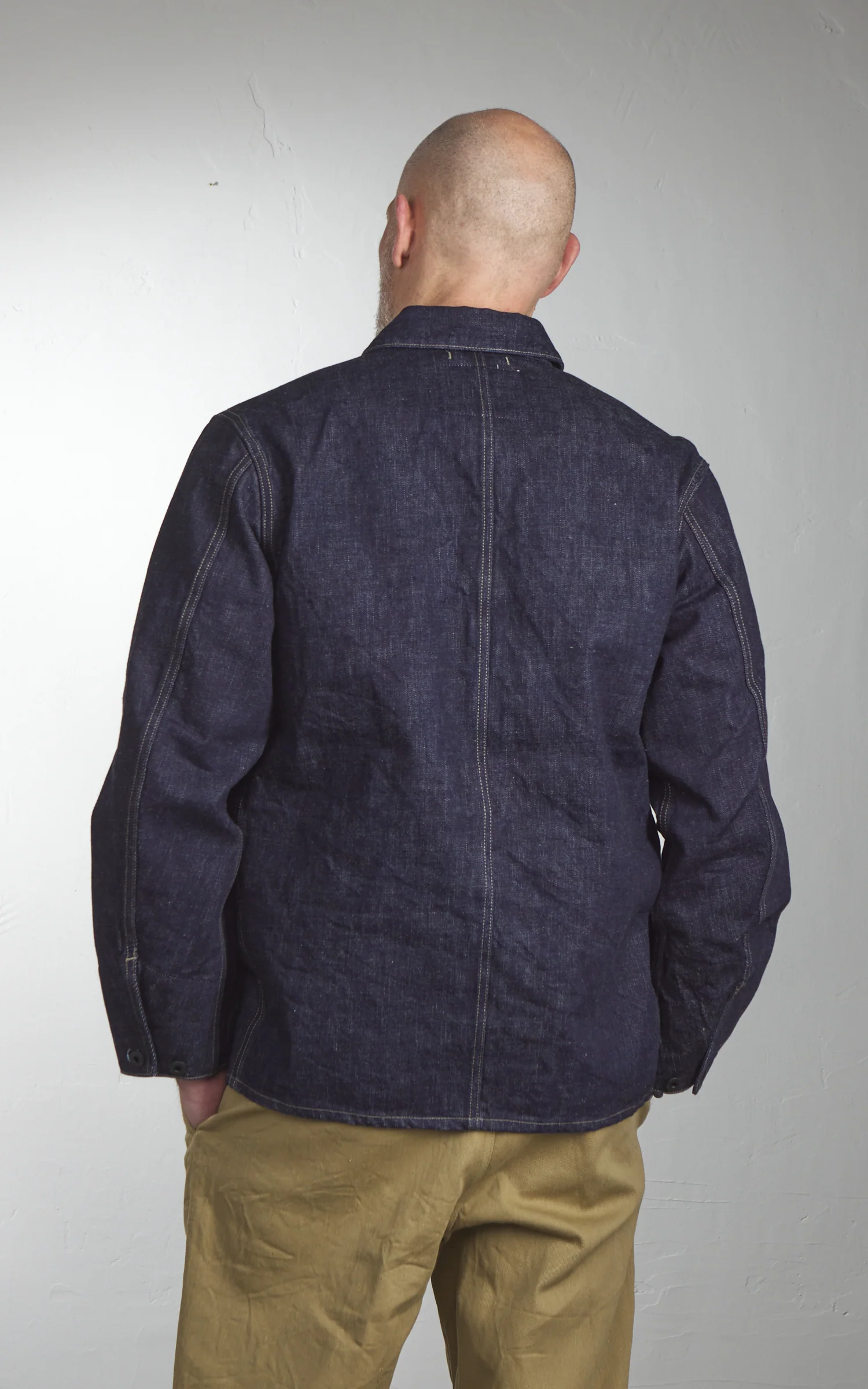 Orgueil OR-403 Tailor Denim Coverall Indigo - Image 6