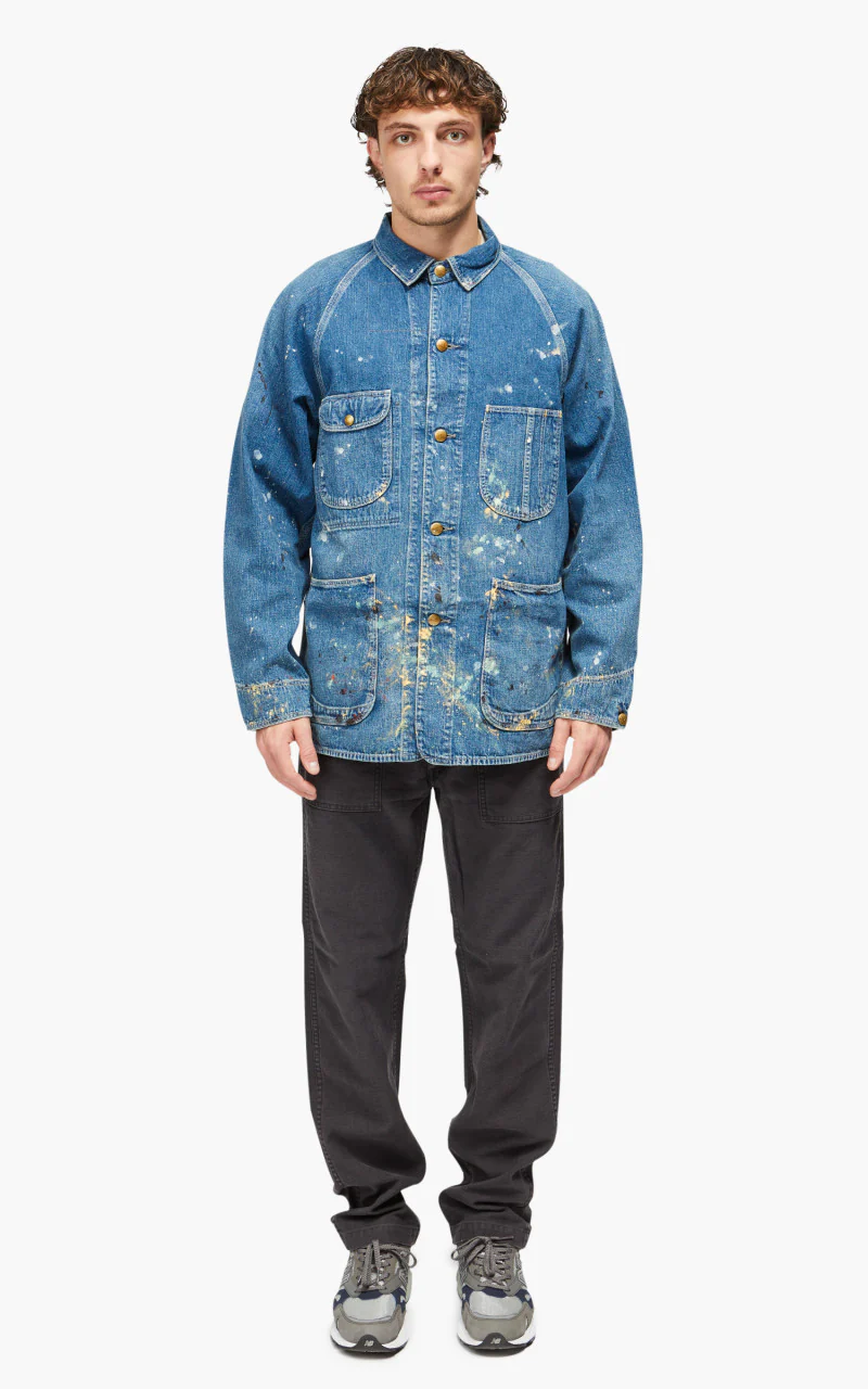 OrSlow 1950's Coverall Used Wash - Image 2