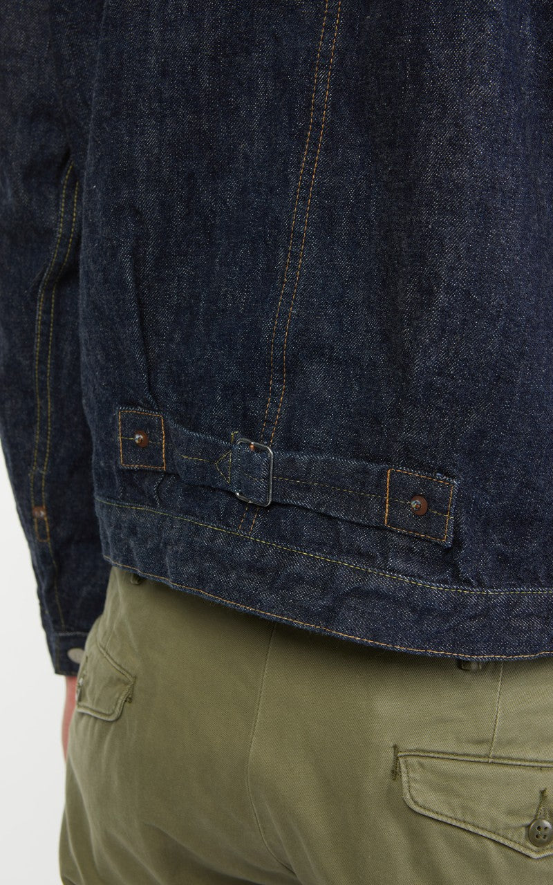 OrSlow 40s Type 1 Jacket One Wash Indigo - Image 7