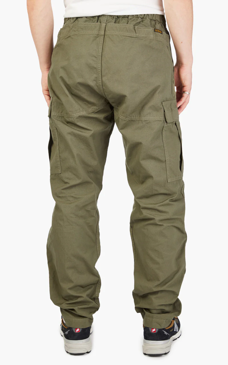 OrSlow Easy Cargo Pants Army Green - Image 6