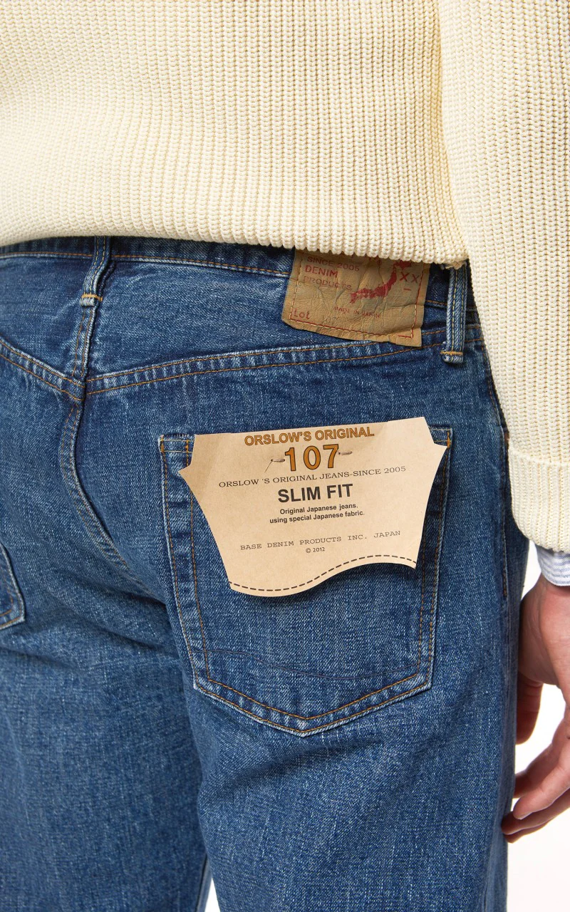 OrSlow Ivy Fit Jeans 107 2 Years Wash - Image 7