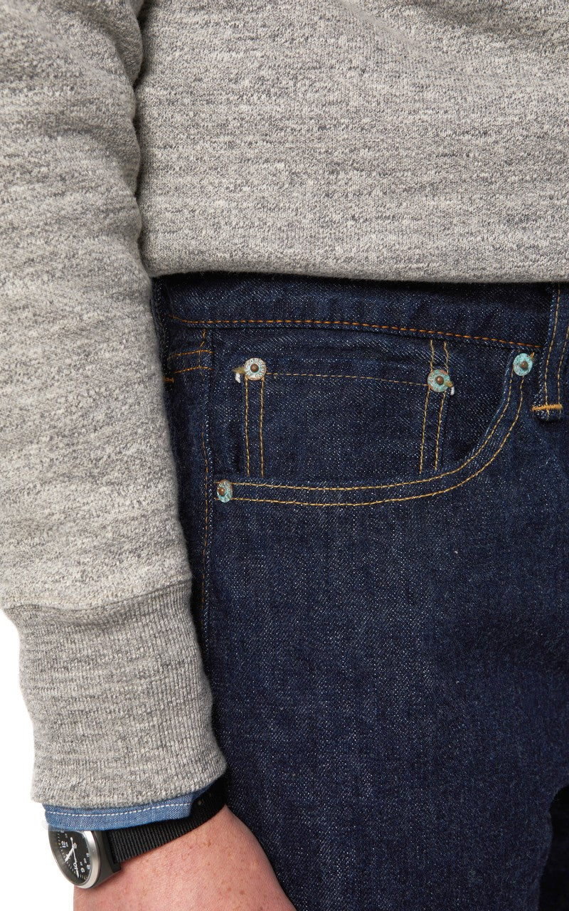 OrSlow Ivy Fit Jeans 107 One Wash Indigo - Image 10