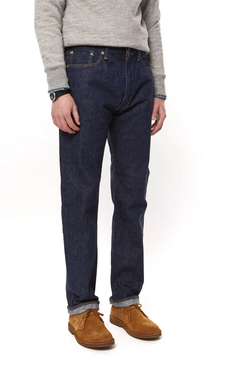 OrSlow Ivy Fit Jeans 107 One Wash Indigo - Image 7