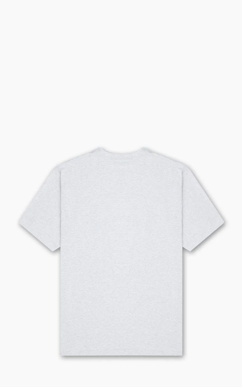 OrSlow Just T-Shirt Heather Grey - Image 4