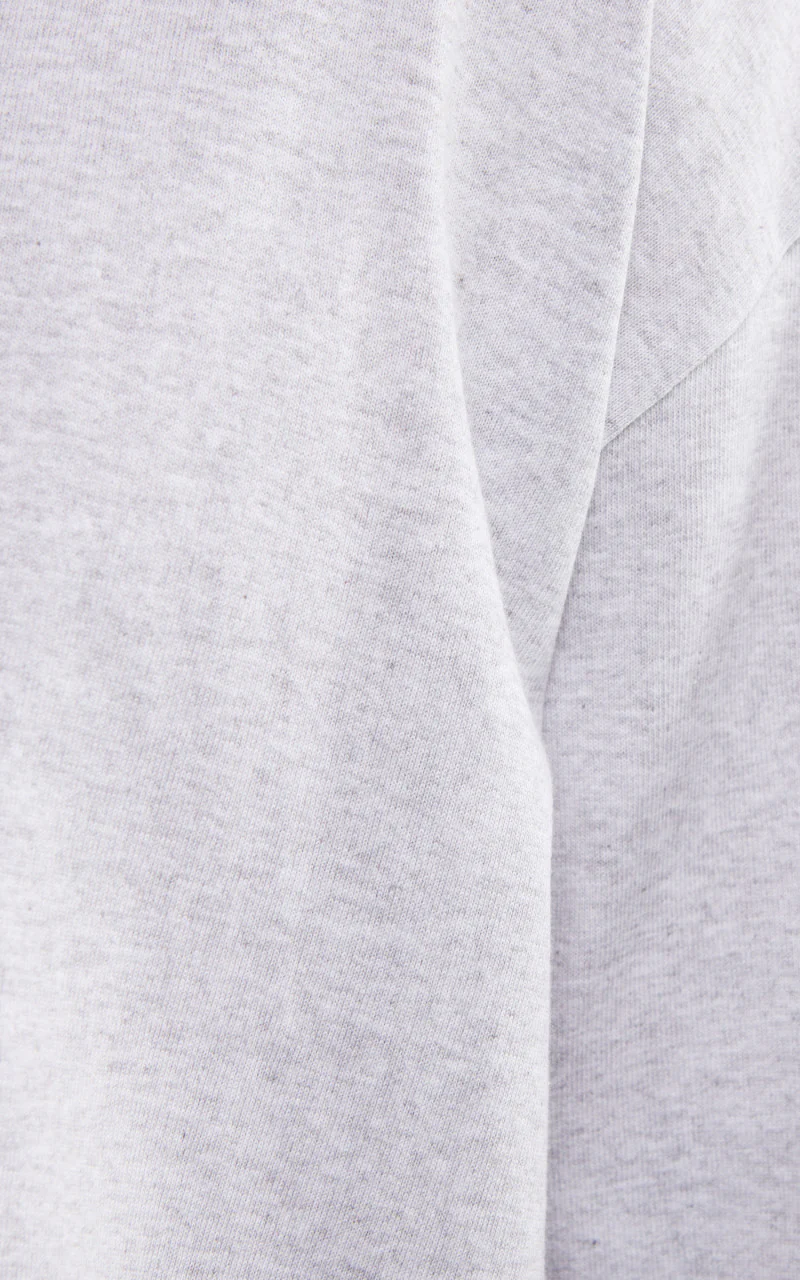 OrSlow Just T-Shirt Heather Grey - Image 5