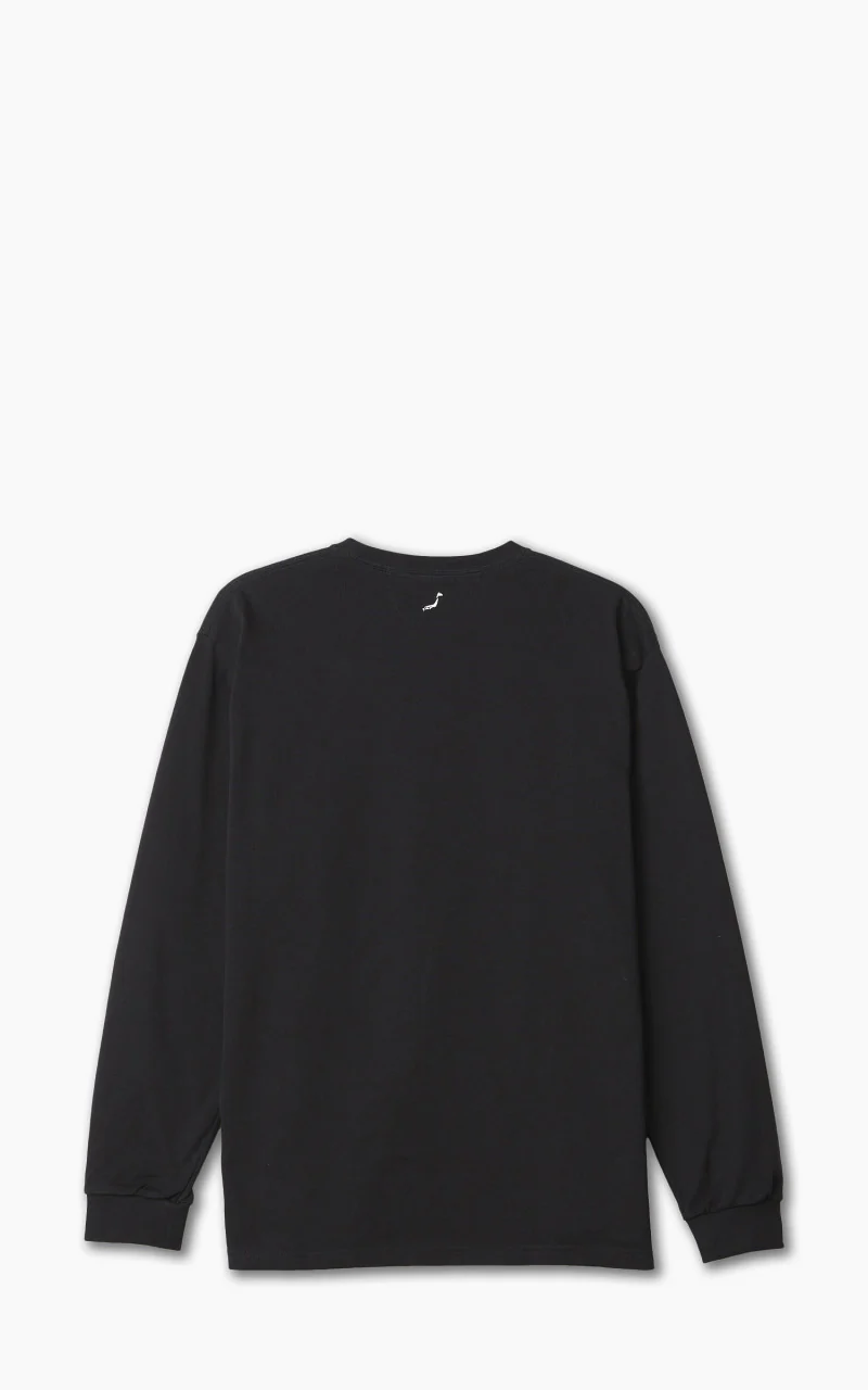 OrSlow Long Sleeve T-Shirt Black - Image 3