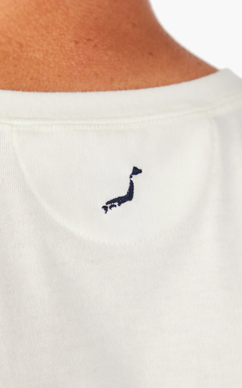 OrSlow Long Sleeve T-Shirt White - Image 5