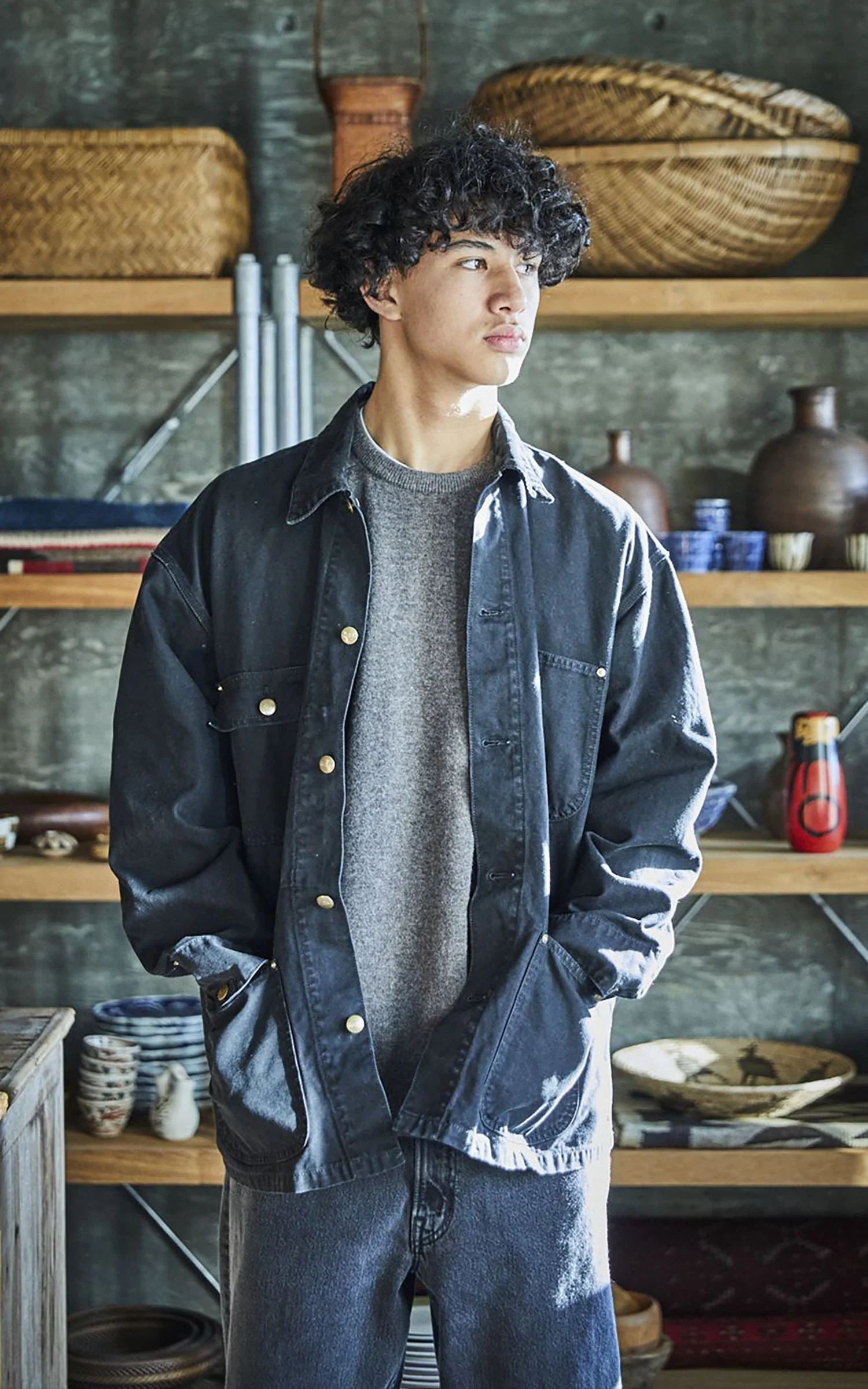 OrSlow Relax Fit Coverall Black - Image 2