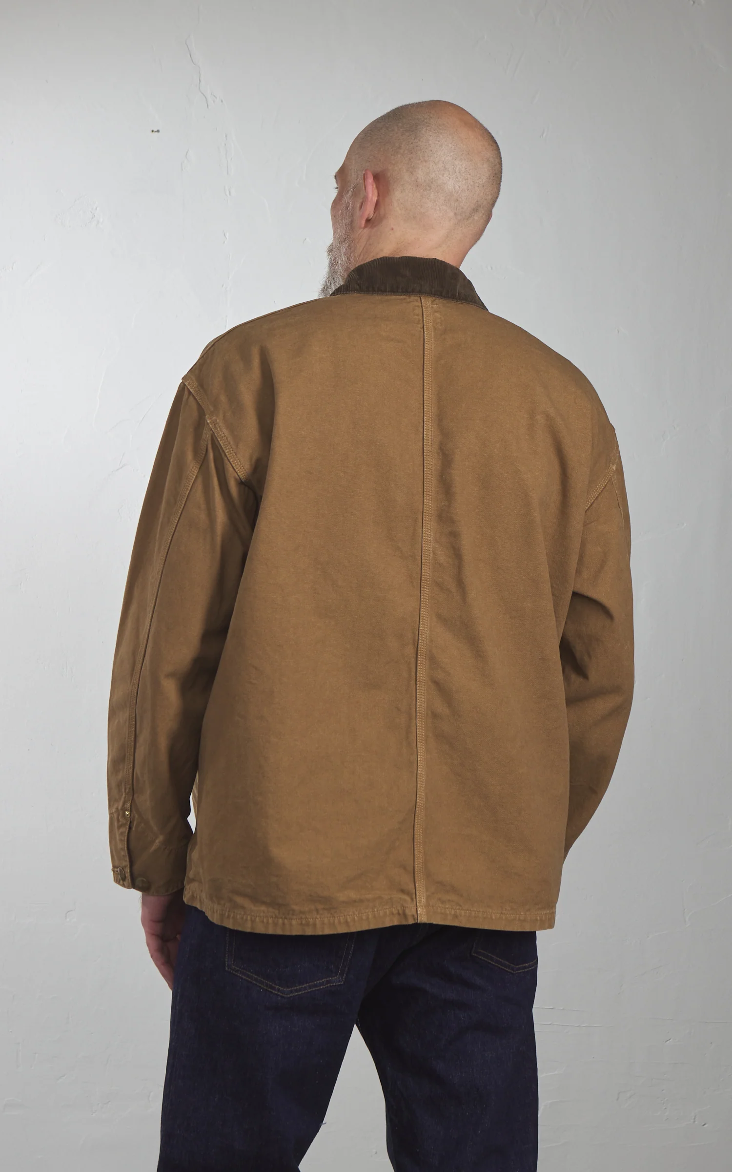 OrSlow Relax Fit Coverall Brown - Image 8