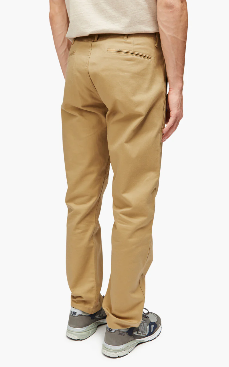 OrSlow Slim Fit Army Trousers Khaki - Image 5