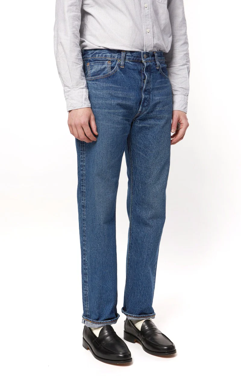 OrSlow Standard Fit Jeans 105 2 Years Wash - Image 6