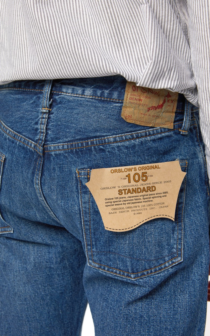 OrSlow Standard Fit Jeans 105 2 Years Wash - Image 8