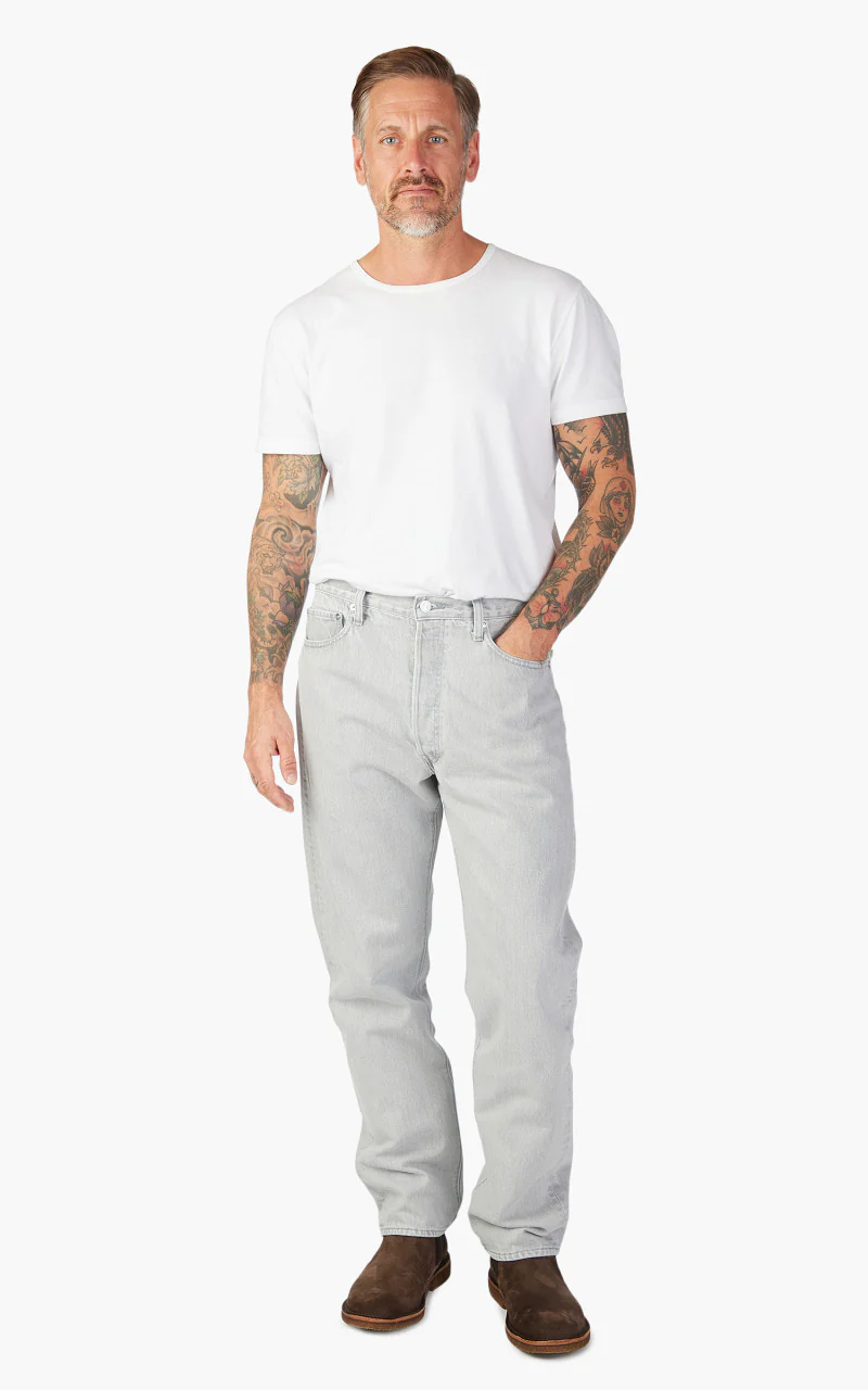 OrSlow Standard Fit Jeans 105 Faded Black - Image 2