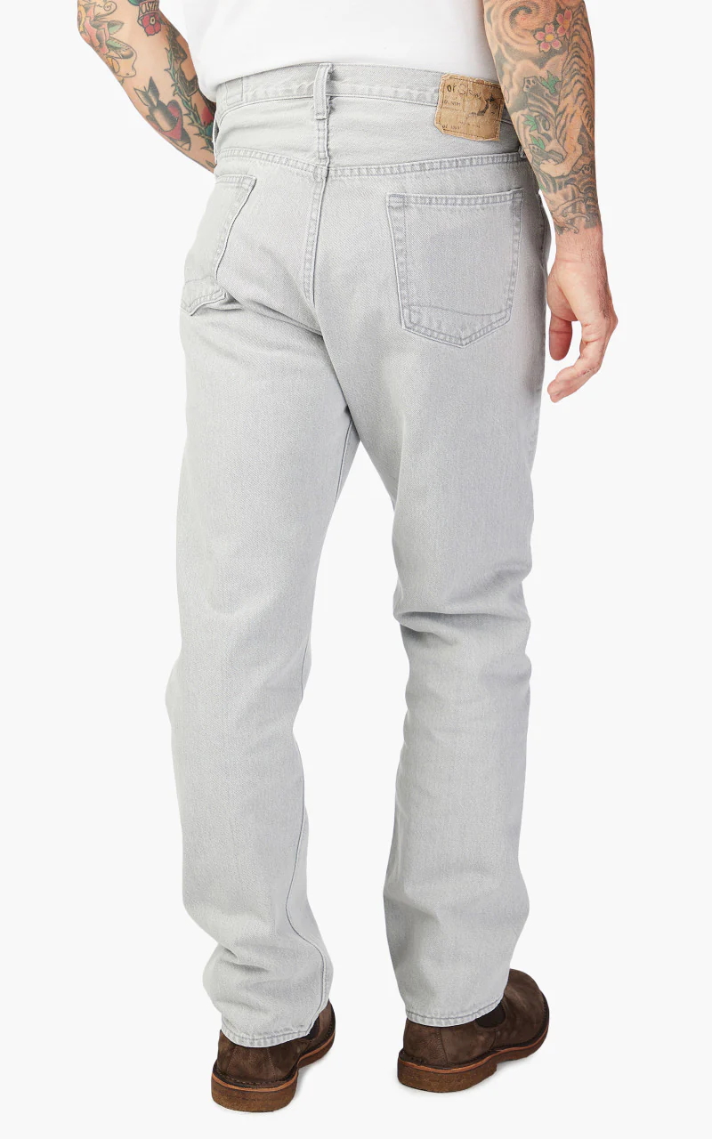 OrSlow Standard Fit Jeans 105 Faded Black - Image 7