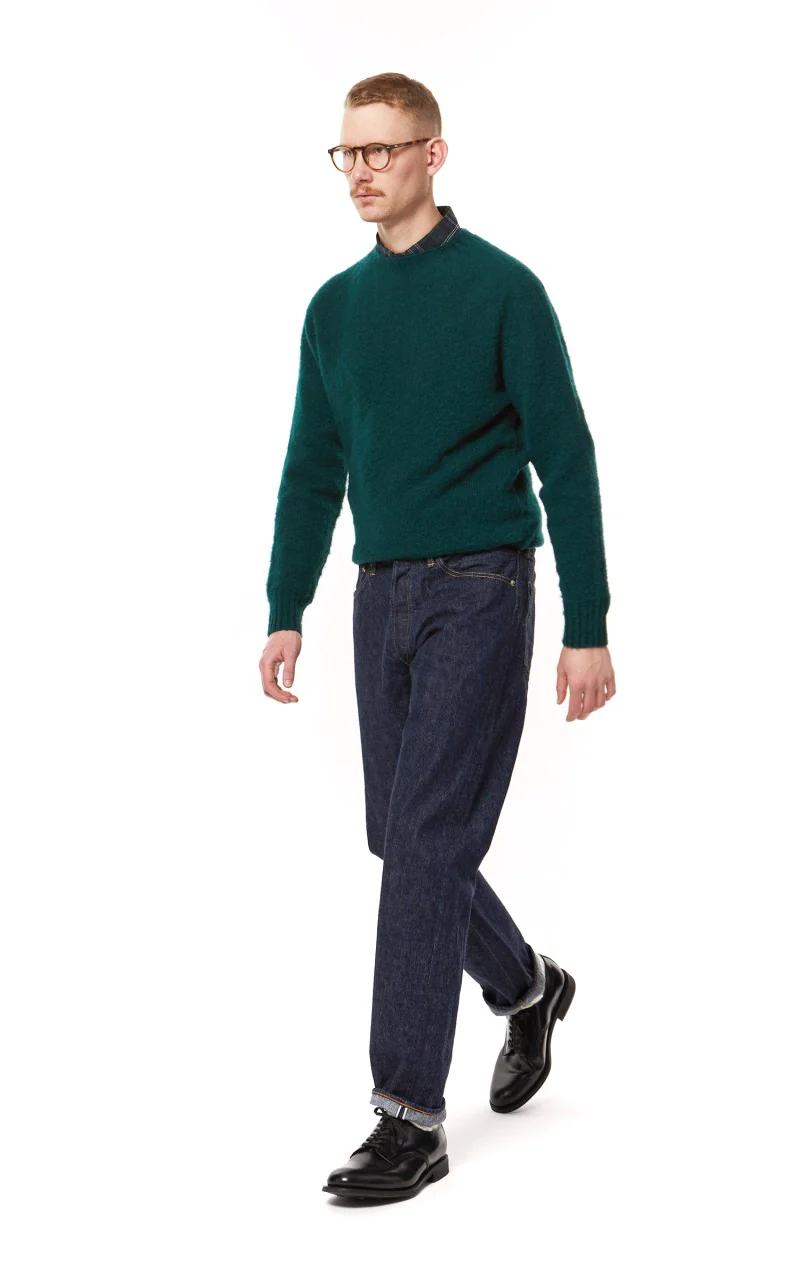 OrSlow Standard Fit Jeans 105 One Wash Indigo - Image 5