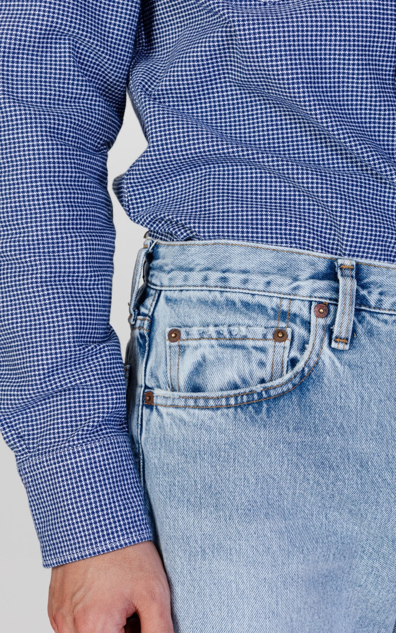 OrSlow Standard Fit Jeans 105 Sky Blue - Image 7