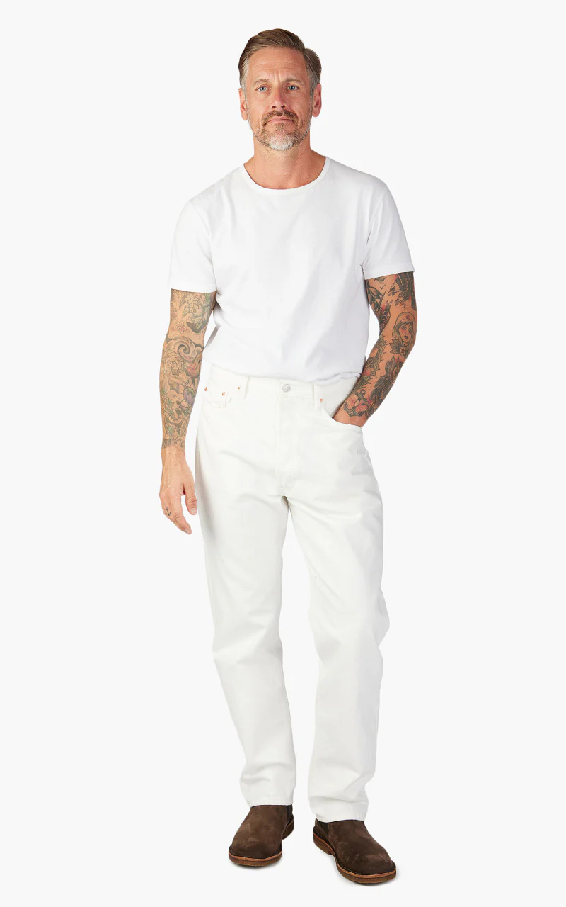 OrSlow Standard Fit Jeans 105 White - Image 2