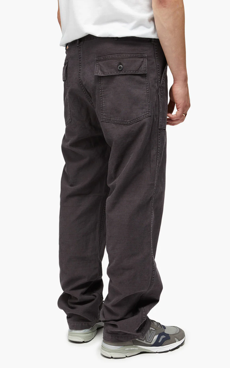 OrSlow US Army Fatigue Pants Regular Black Stone - Image 6