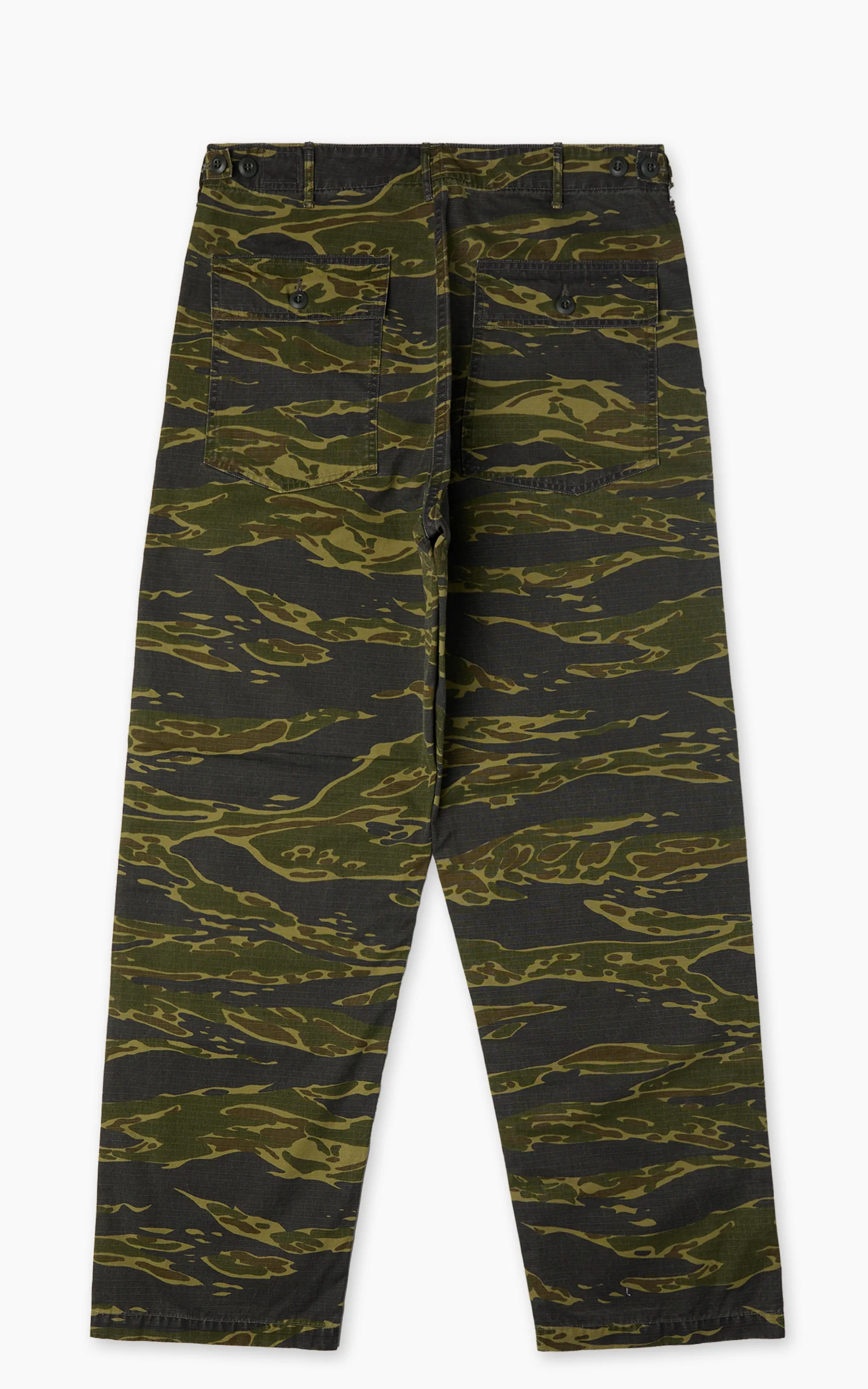 OrSlow US Army Fatigue Pants Regular Tiger Camo - Image 3