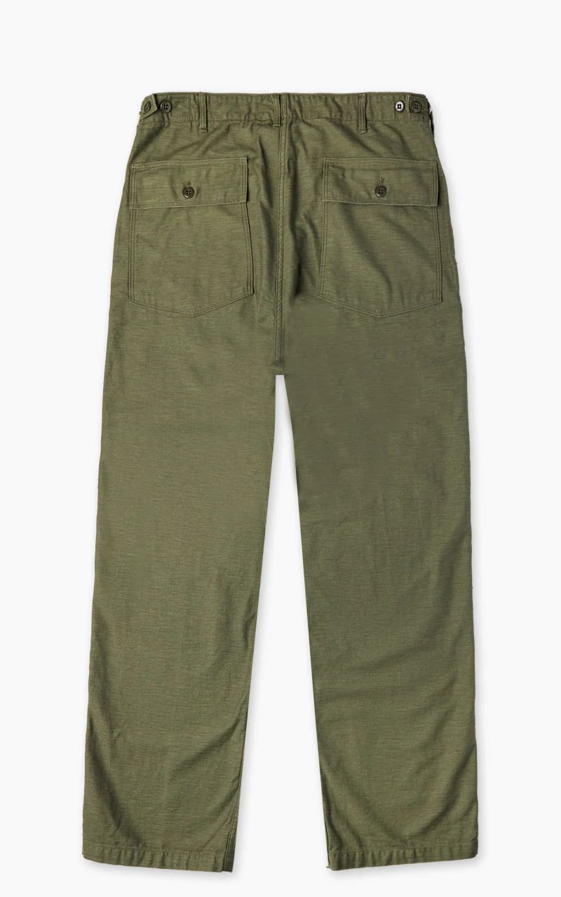 OrSlow US Army Fatigue Pants Vintage Fit Green - Image 5