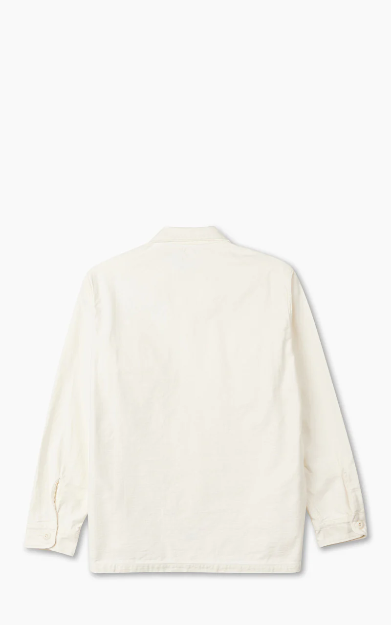 OrSlow US Army Fatigue Shirt Ecru - Image 2