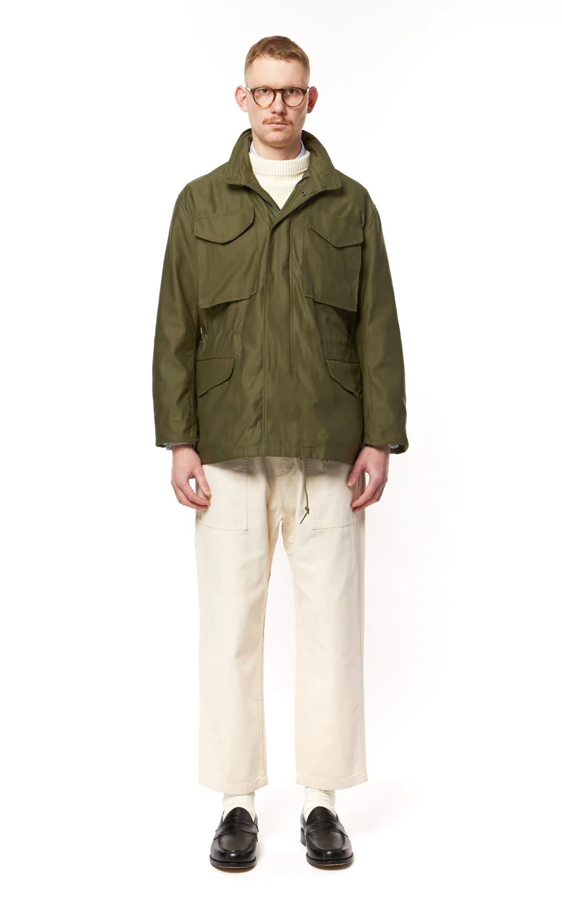 OrSlow US Army M-65 Field Jacket Army Green - Image 2