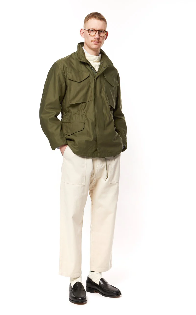 OrSlow US Army M-65 Field Jacket Army Green - Image 4