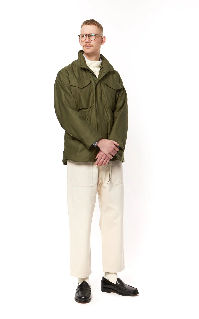 OrSlow US Army M-65 Field Jacket Army Green - Image 6