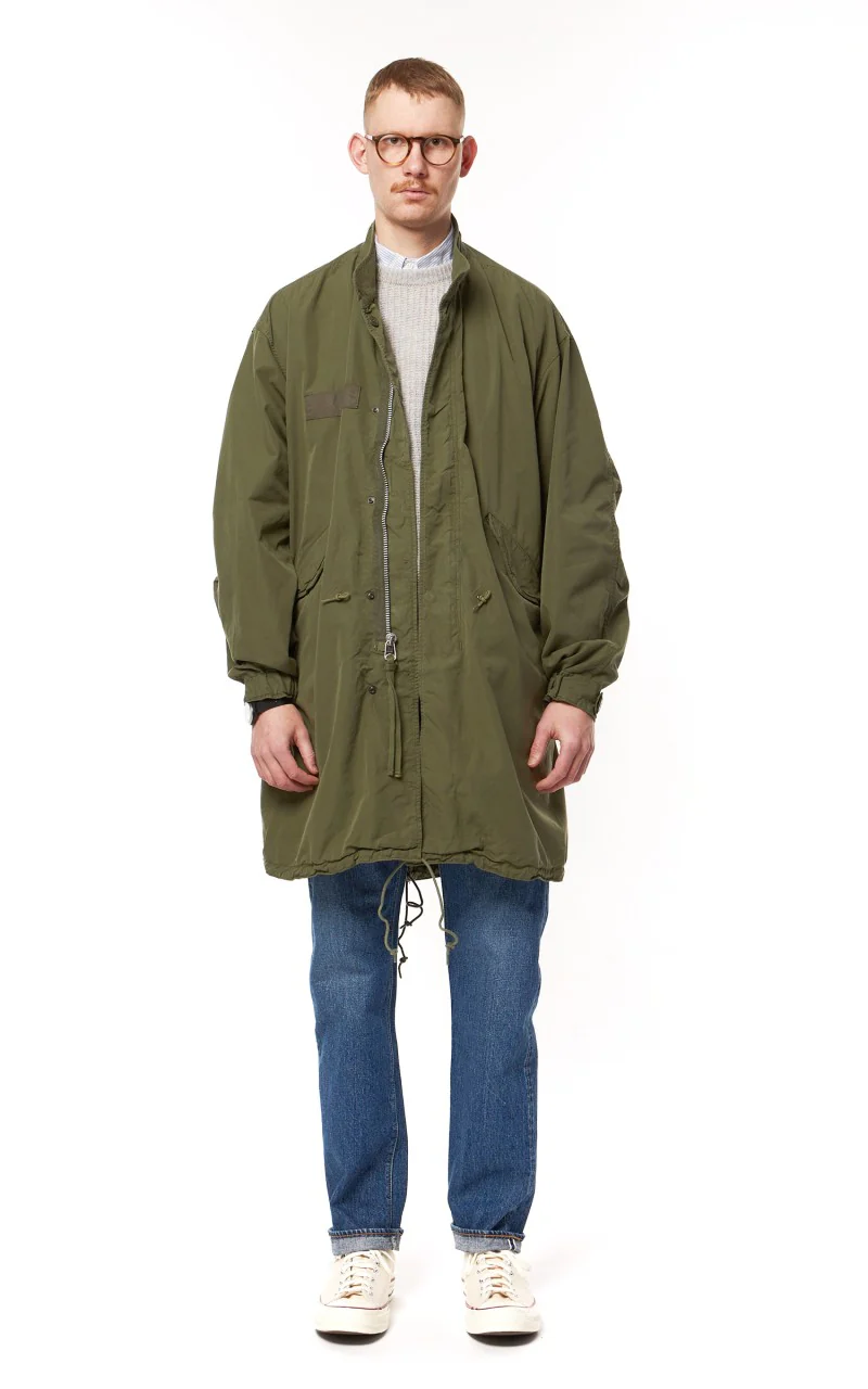 OrSlow US Army M-65 Fishtail Parka Army Green - Image 2