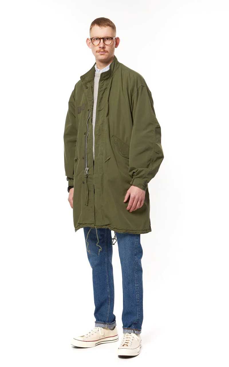 OrSlow US Army M-65 Fishtail Parka Army Green - Image 3