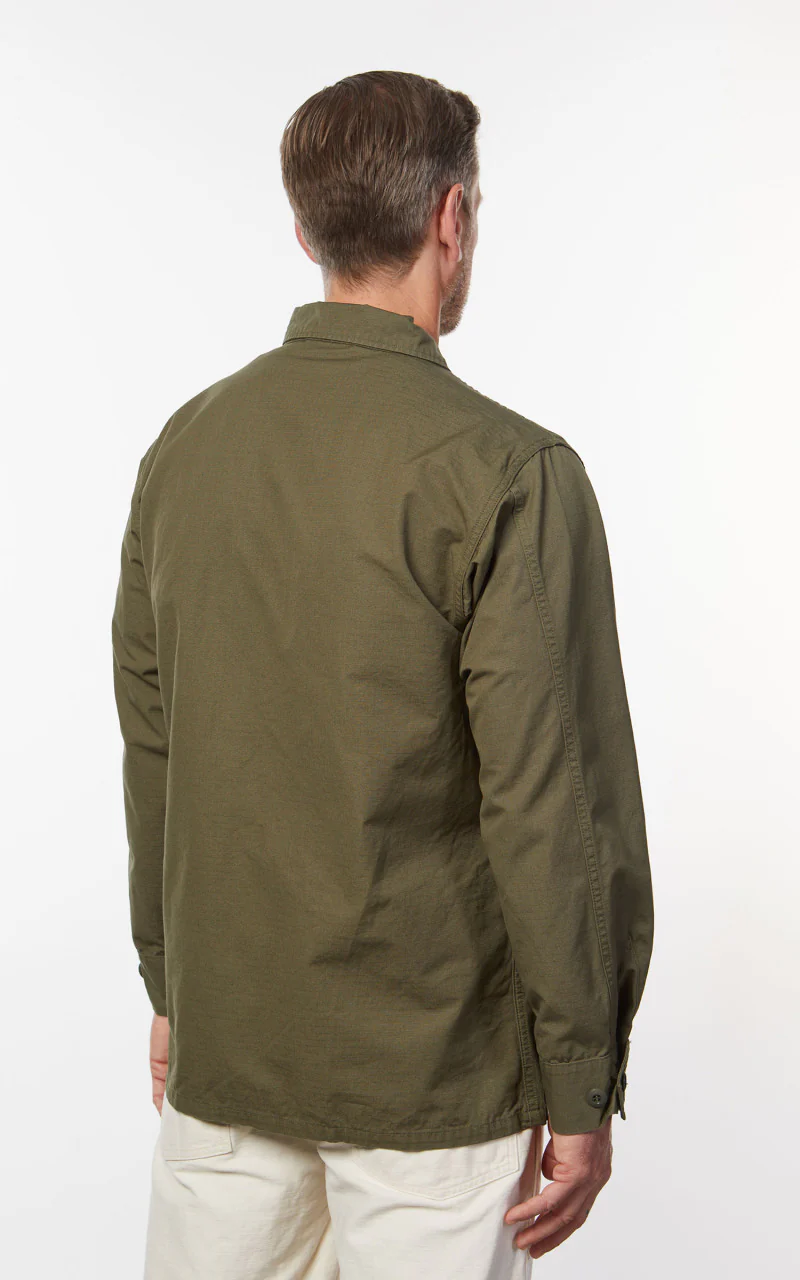 OrSlow US Army Tropical Jacket Original Ripstop Army Green - Image 6