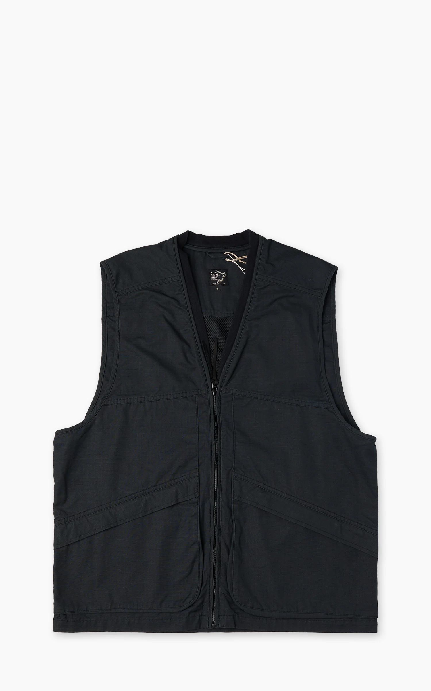 OrSlow Utility Vest Navy