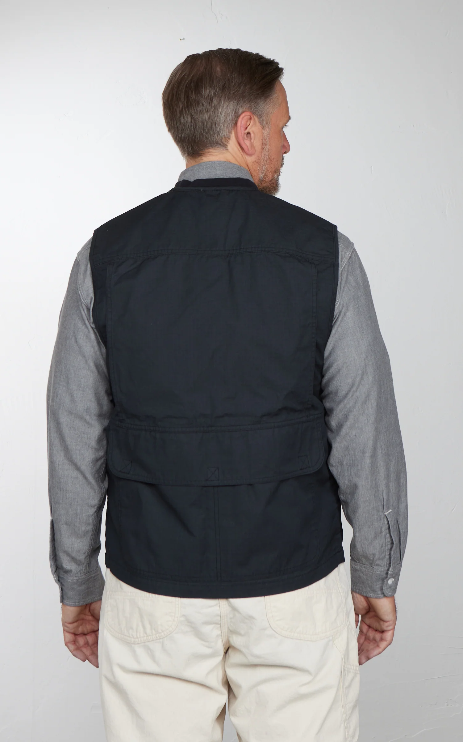 OrSlow Utility Vest Navy - Image 4
