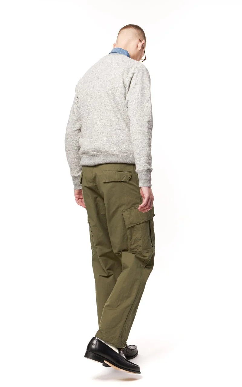 OrSlow Vintage Fit Cargo Pants Ripstop Army - Image 5