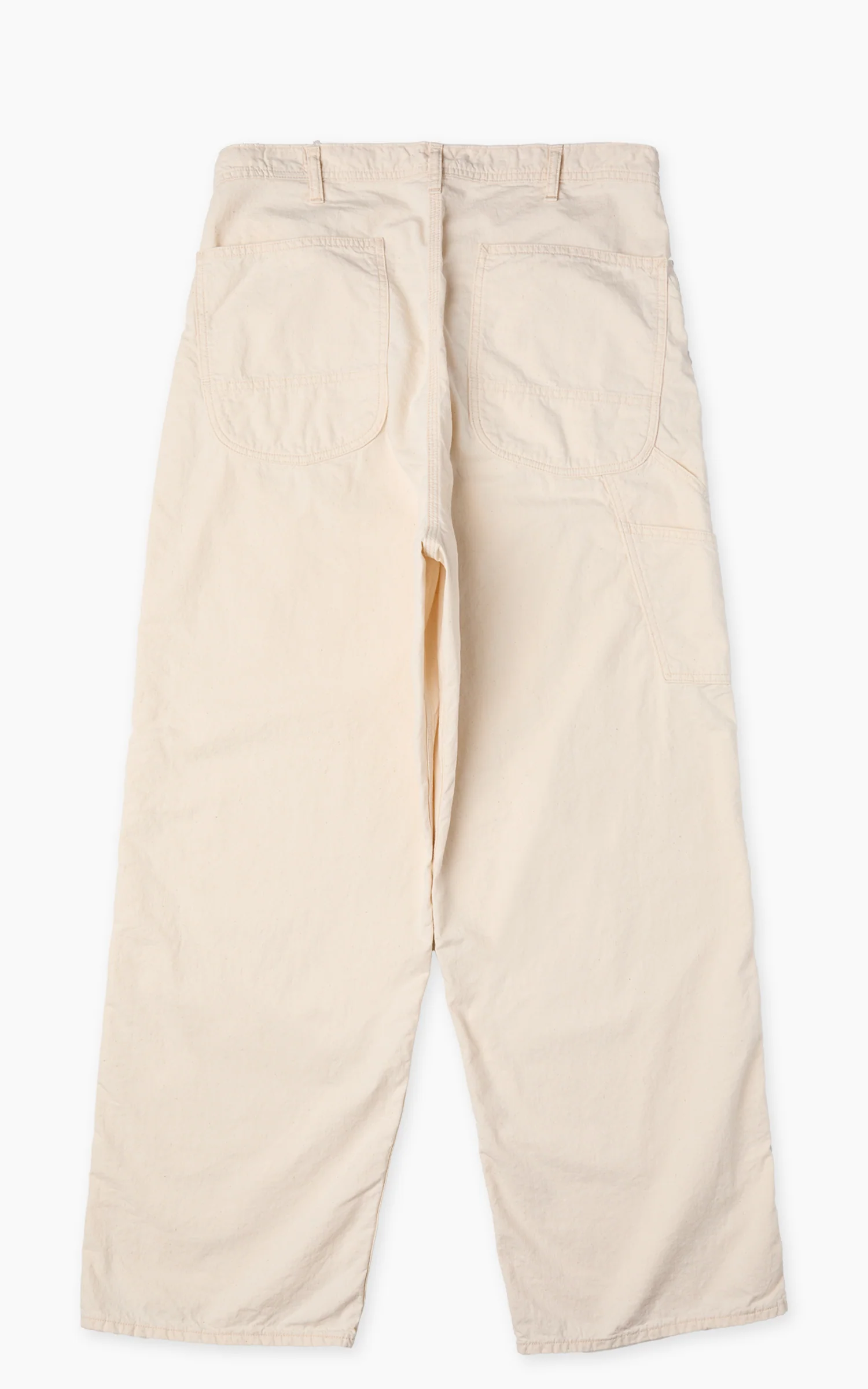 OrSlow Wide Fit 30's Painter Pants Ecru - Image 3