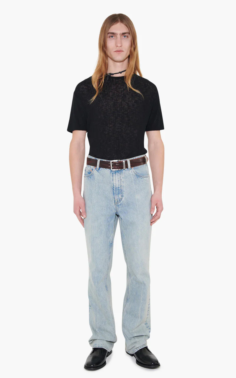 Our Legacy 70s Cut Bleach Crease Denim - Image 2