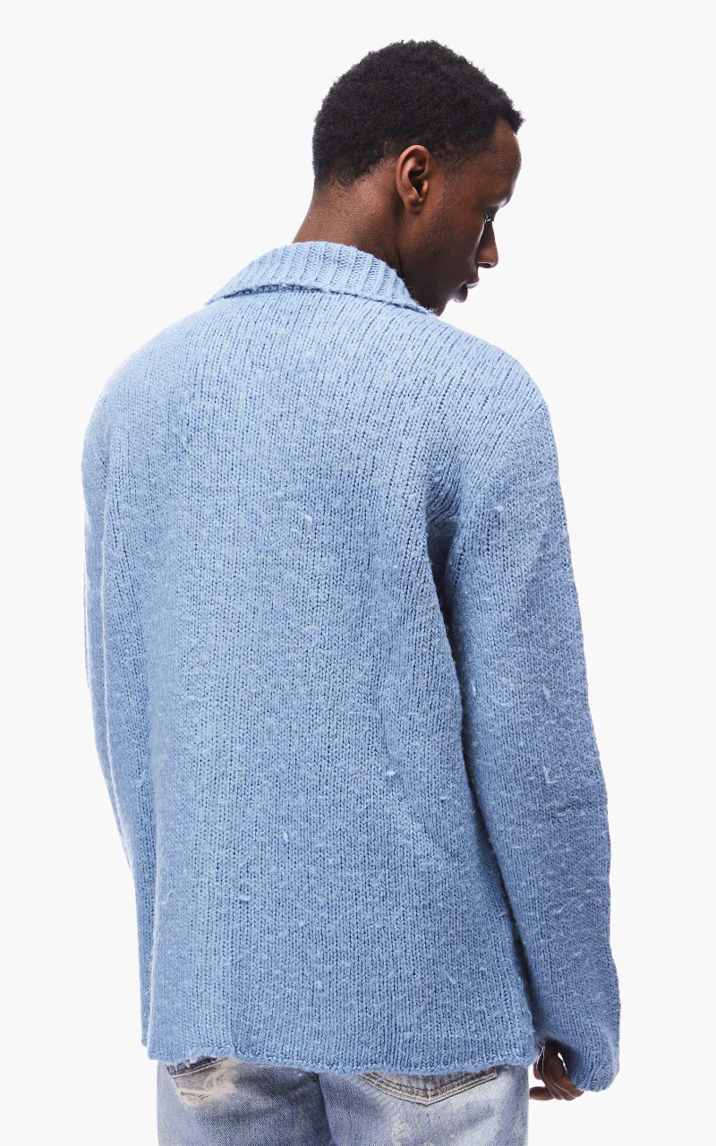 Our Legacy Big Cardigan Acrylic Funky Blue - Image 5