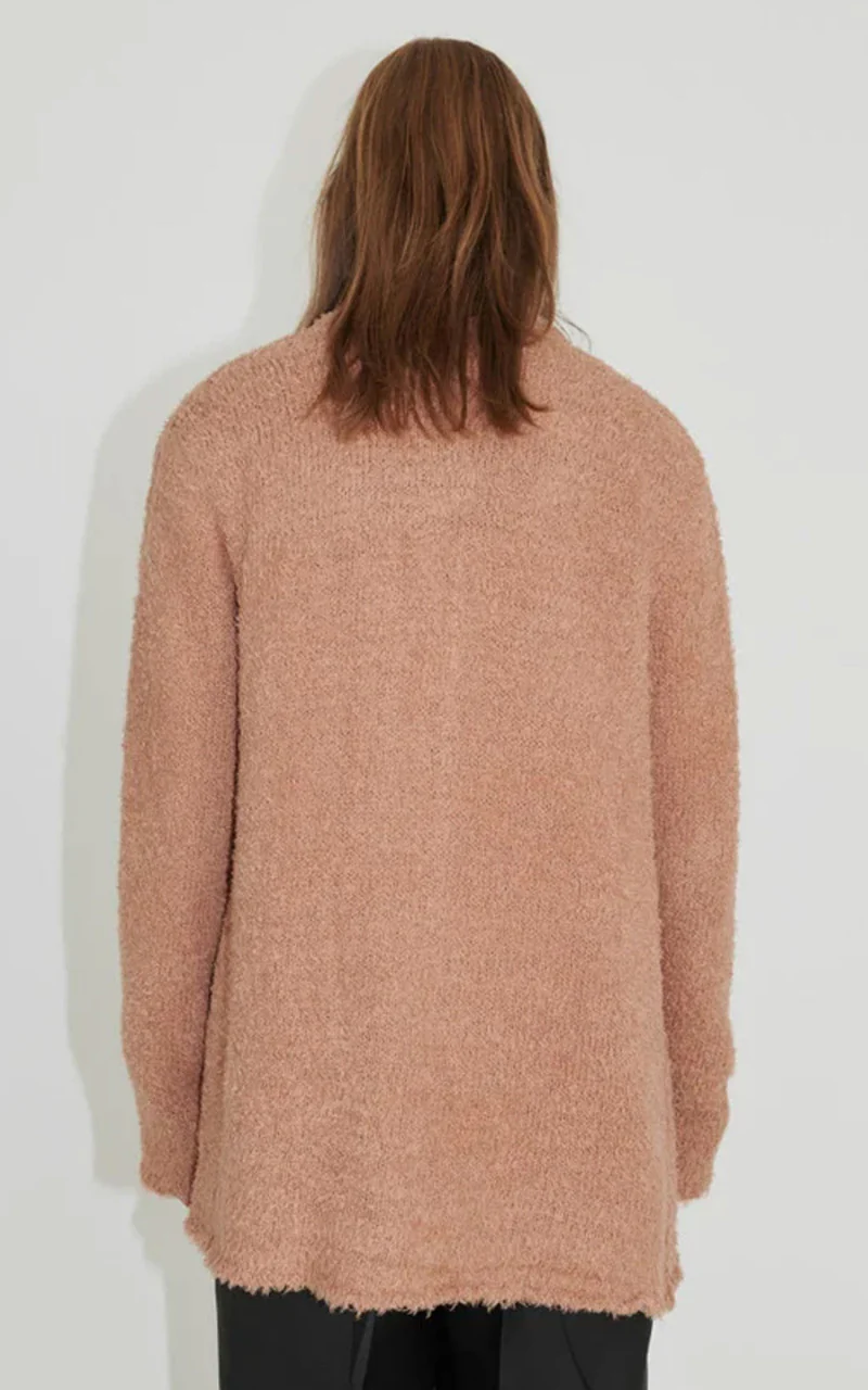 Our Legacy Big Cardigan Cotton Caramel Cloudy - Image 5