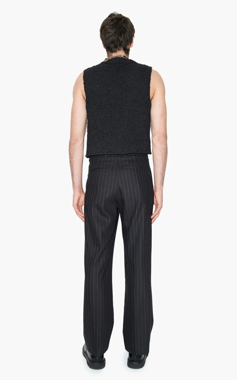 Our Legacy Borrowed Chino Black Chalk Stripe - Image 9