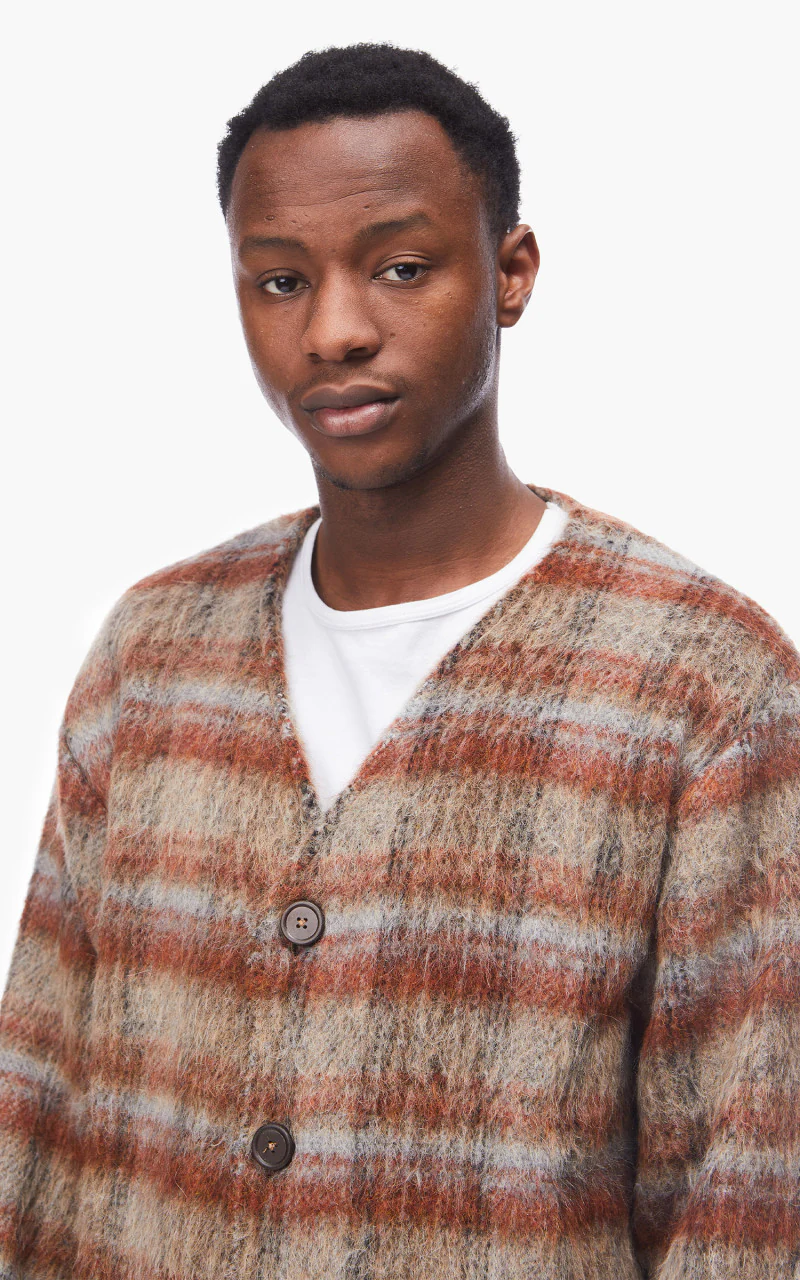Our Legacy Cardigan Mohair Ament Check - Image 7