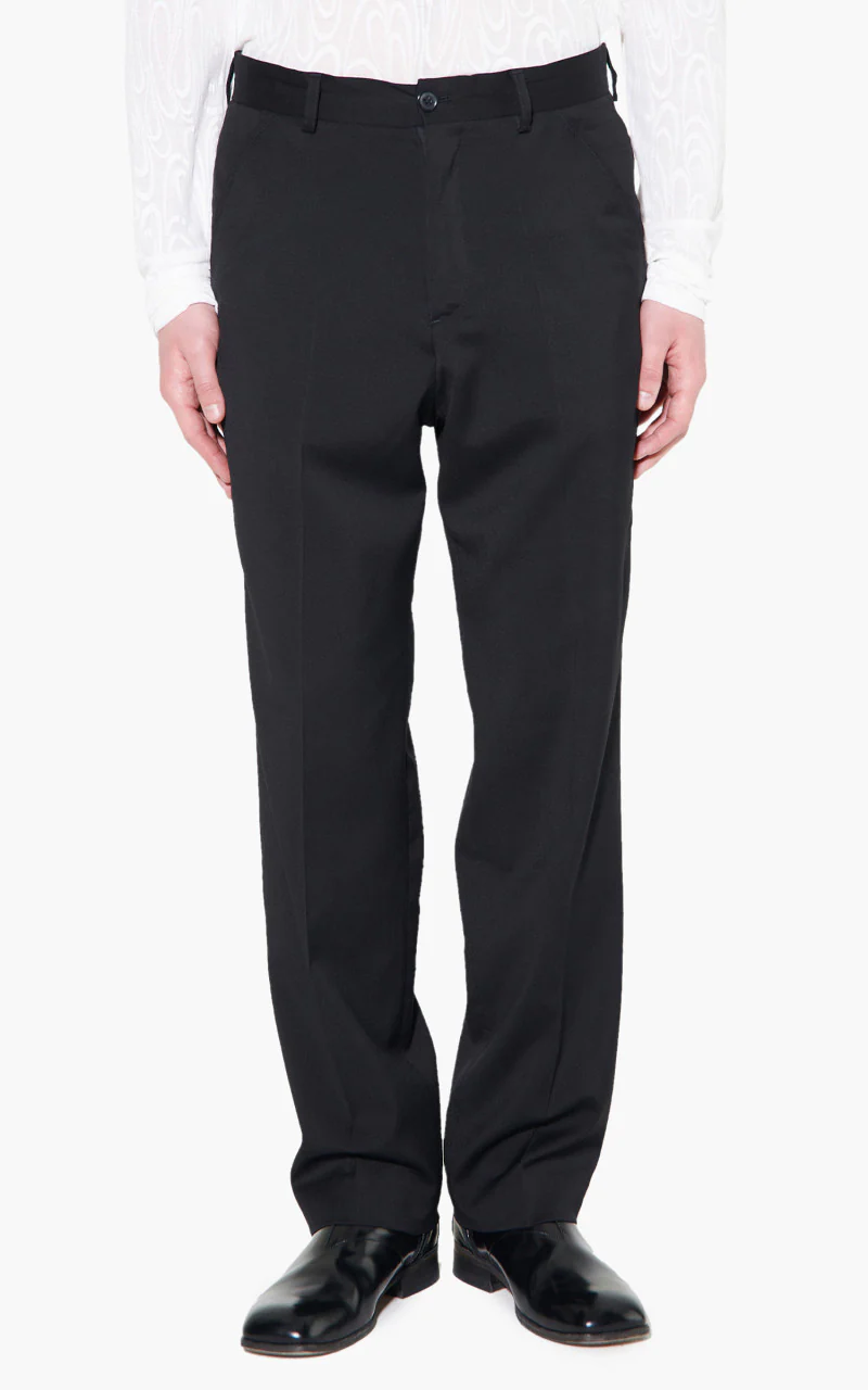 Our Legacy Chino 22 Worsted Wool Black - Image 3