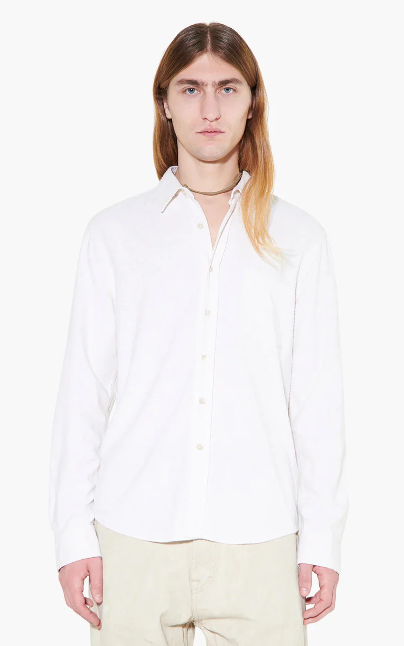 Our Legacy Classic Shirt White Silk - Image 3
