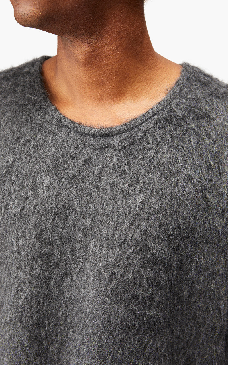 Our Legacy Double Lock U Neck Ash Grey Alpaca - Image 6