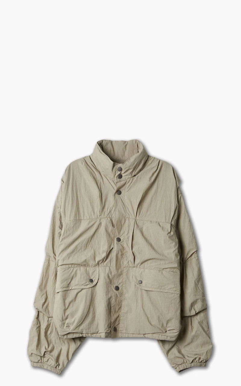 Our Legacy Exhale Puffa Metallic Sand Parachute Poplin